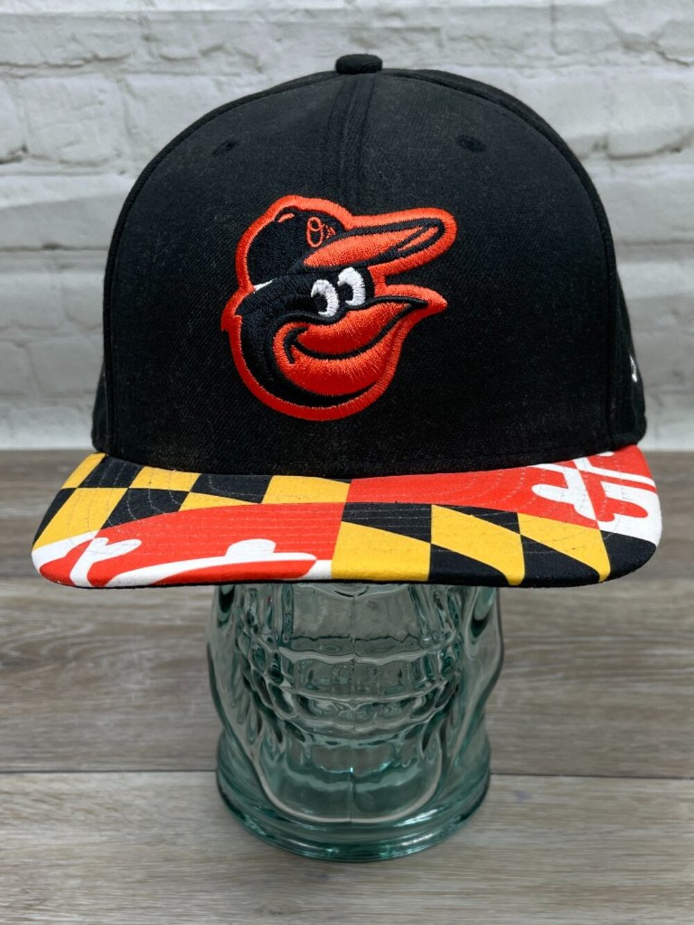 NEW ERA 59FIFTY BALTIMORE ORIOLES FITTED MLB BASEBALL HAT CAP SIZE 7 5/8